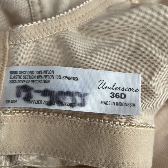 COPY - Underscore Bra - Picture 2 of 2